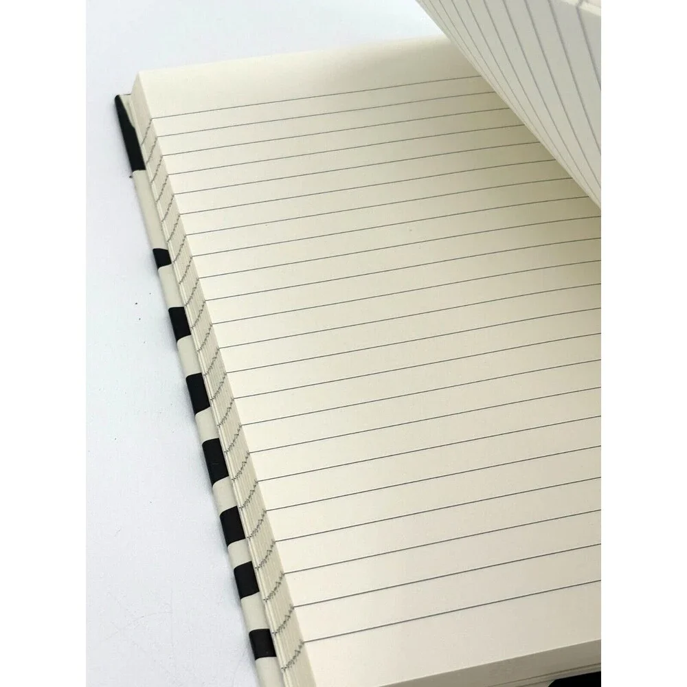 Kate Spade Bridal Notebook Hardcover I Married Adventure Zebra Print Journal New